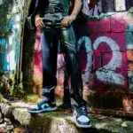 Jeans Latex Surpiqure