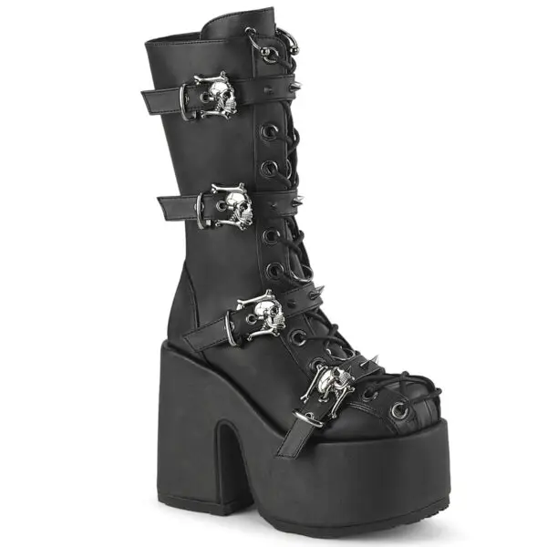 Bottines camel-115 DémoniaCult