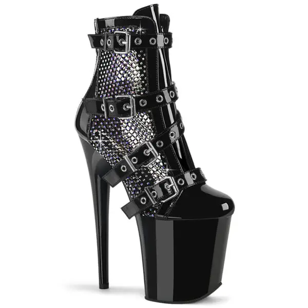 Bottine Bride Strass Pleaser flamingo-1013RM